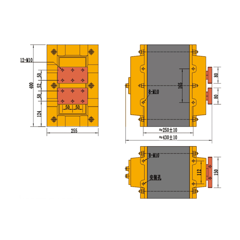 Transformador de soldadura de 100 KVA-8,5 V-5