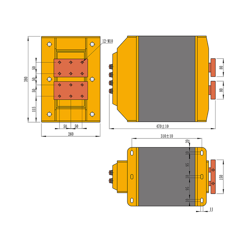 Transformador de soldadura por descarga de condensador 10000J-800V