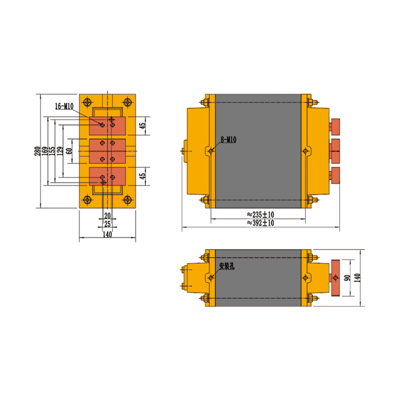 Transformador de soldadura de 35 KVA-10,4 V-2