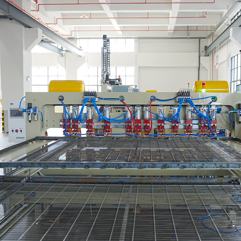 Máquina de soldadura por puntos con resistencia de marco de pórtico de 160 KVAx2x16