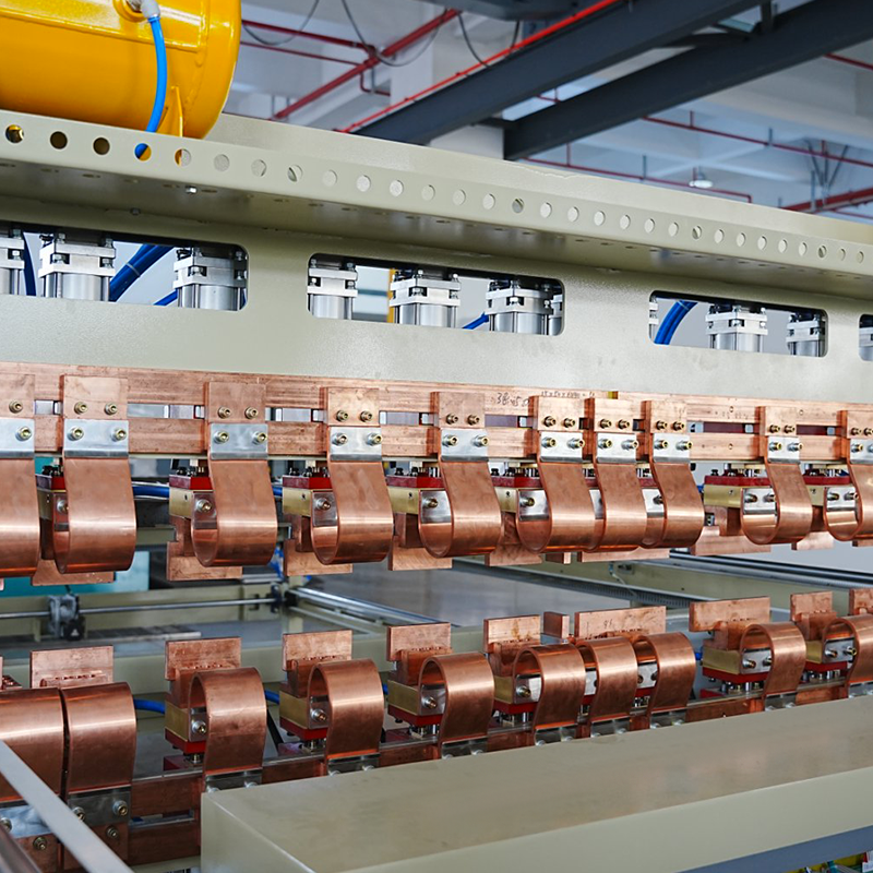 Máquina de soldadura por puntos con resistencia de marco de pórtico de 160 KVAx2x16