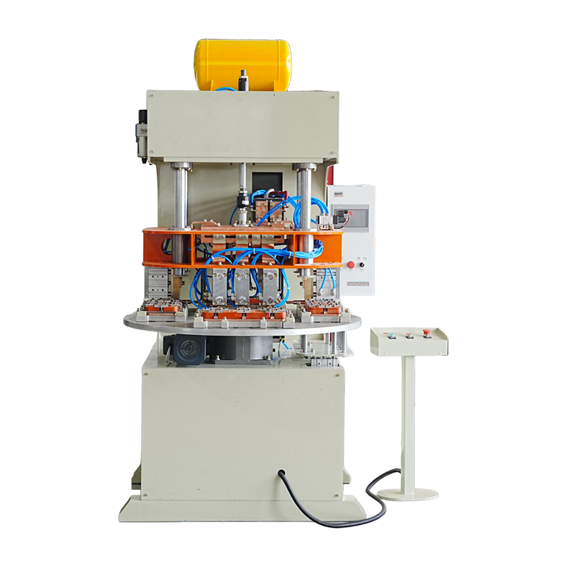 Máquina de soldadura de múltiples cabezales para marcos de hornos