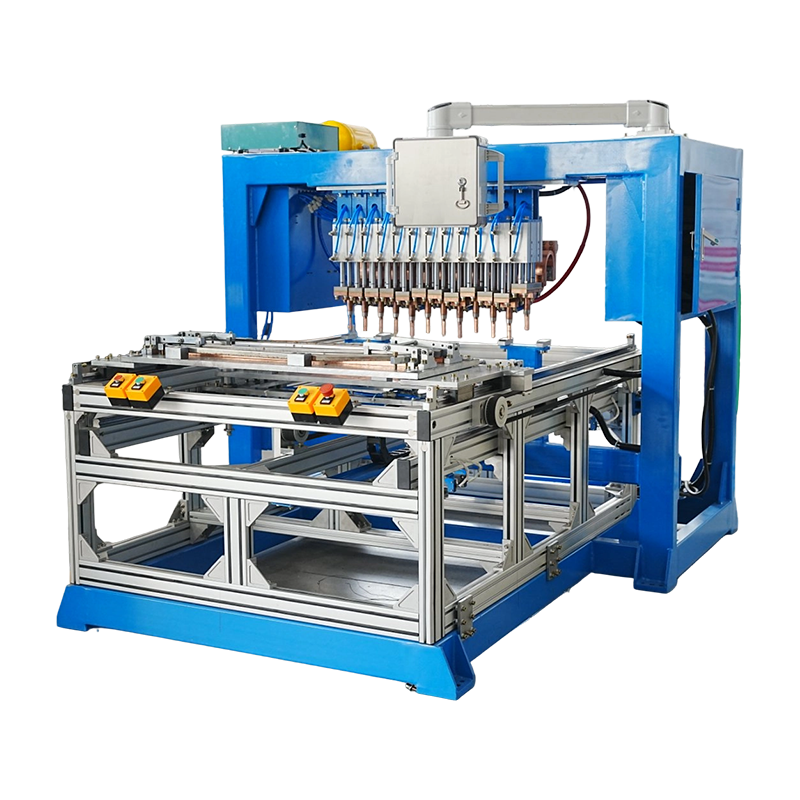 Máquina de soldadura por puntos de pórtico alterno