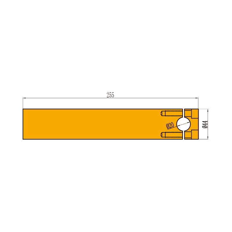 Ø44 Brazo inferior de latón