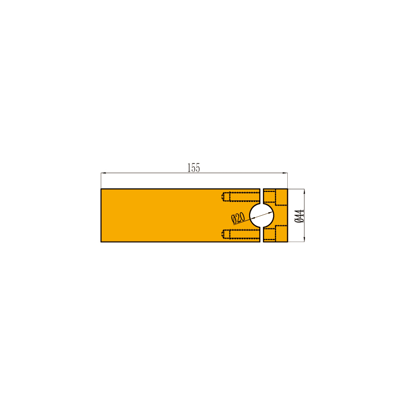 Ø44 Brazo superior de latón